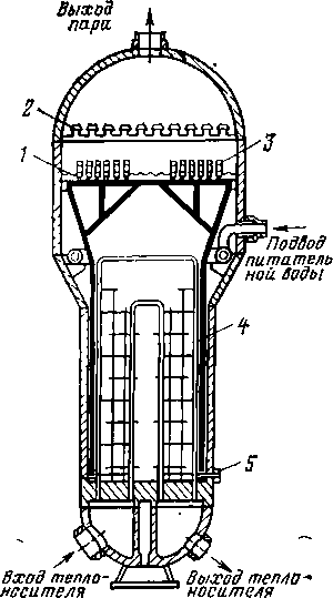 Вертикальный парогенератор зарубежных реакторов типа ВВЭР