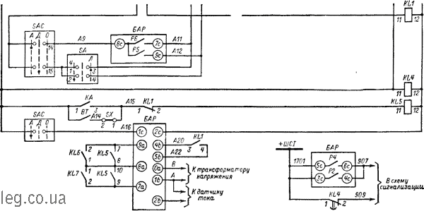 Схема управления приводом типа ЕМ-1