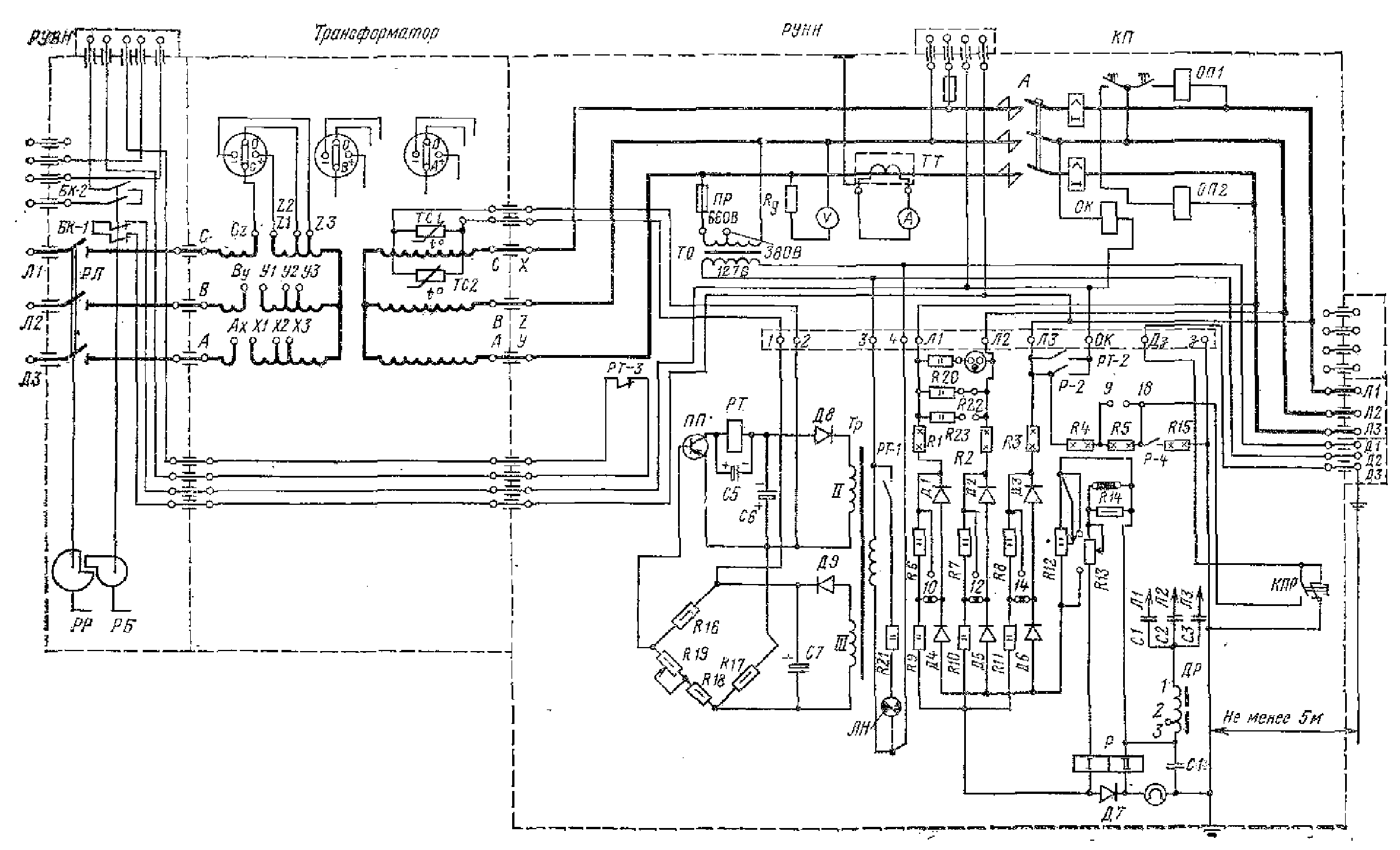 Схема тсвп 630 с азуром