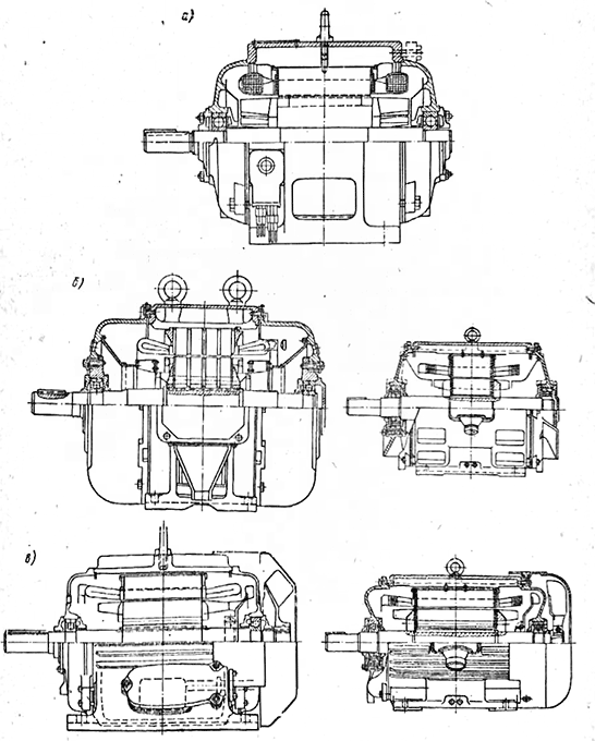 Конструктивное исполнение электрических машин