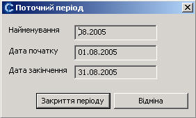 Форма закриття періоду