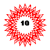 24-конечная звезда: 10