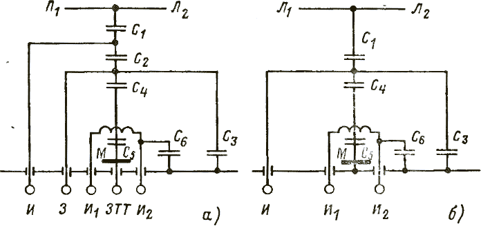 Схемы замещения трансформаторов тока