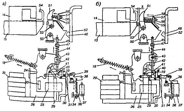 Механизм выключателя ВАБ-43