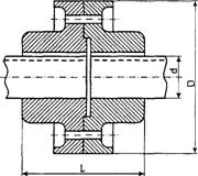 Глухая муфта схема