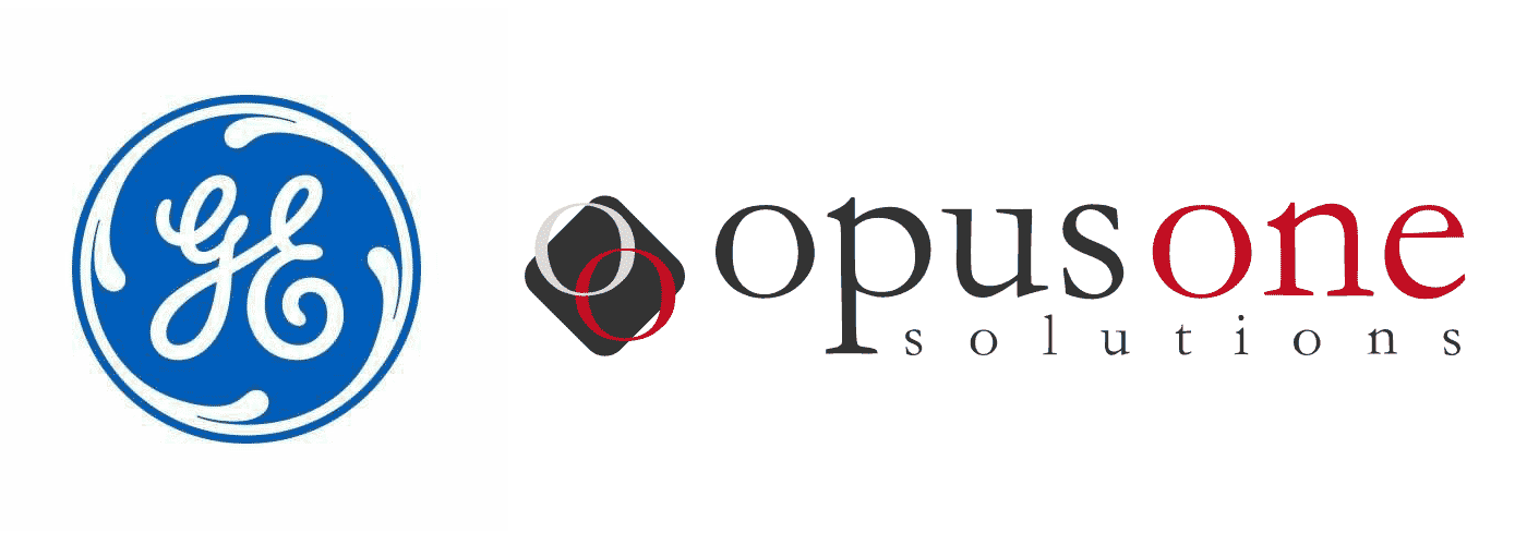 GE Digital и  Opus One Solutions логотипы