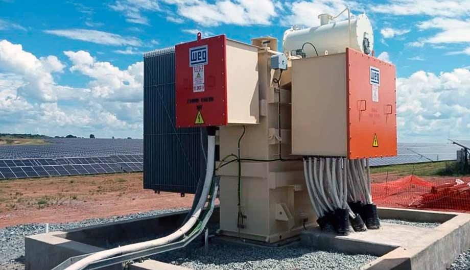 WEG специальный трансформатор для солнечной электростанции