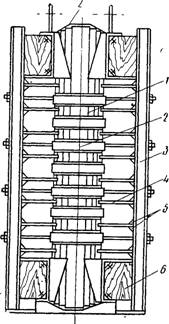 Схема стяжки бесшпилечного магнитопровод
